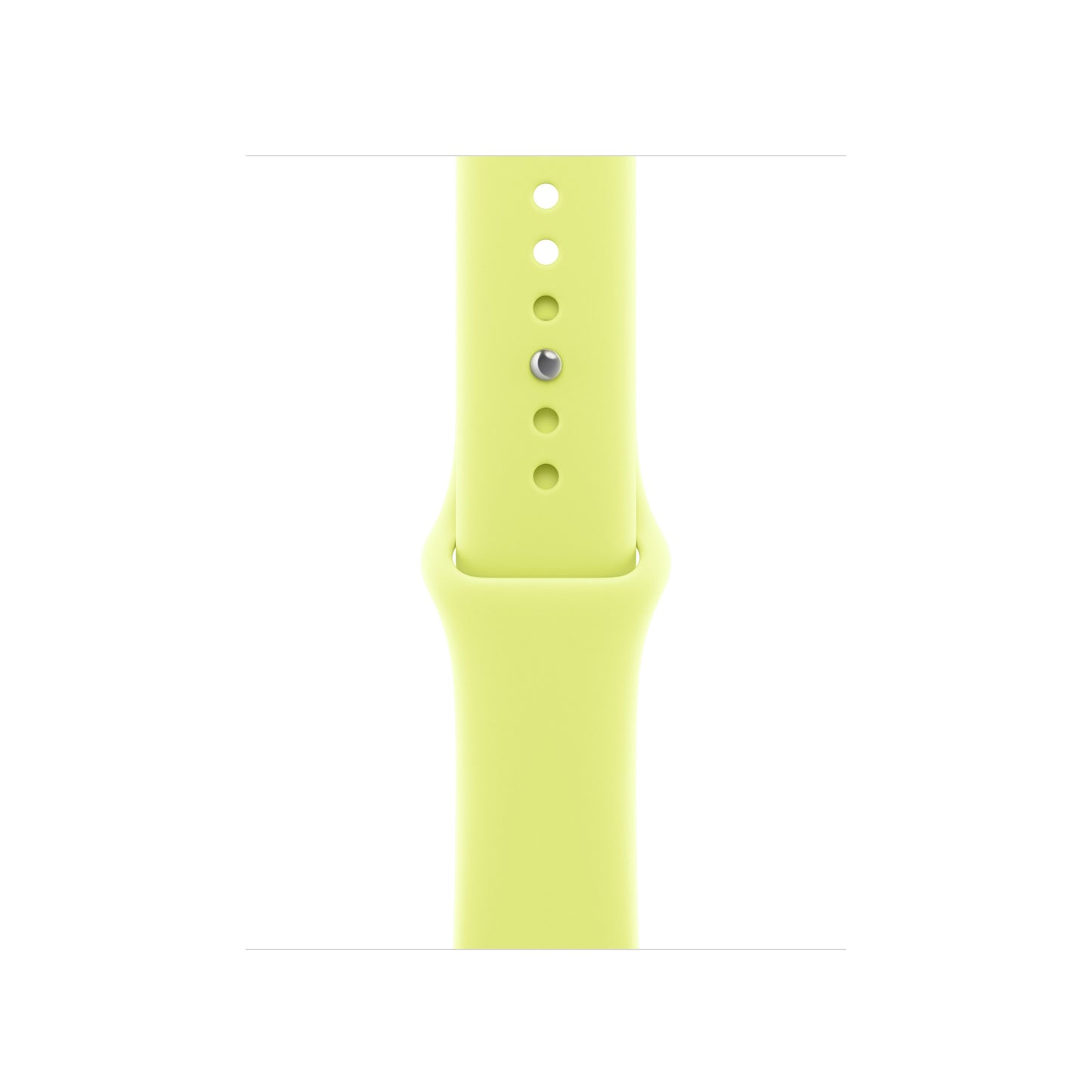 Řemínek pro Apple Watch 38/40/41 mm Apple neonově žlutý sportovní - M/L - istyle.work