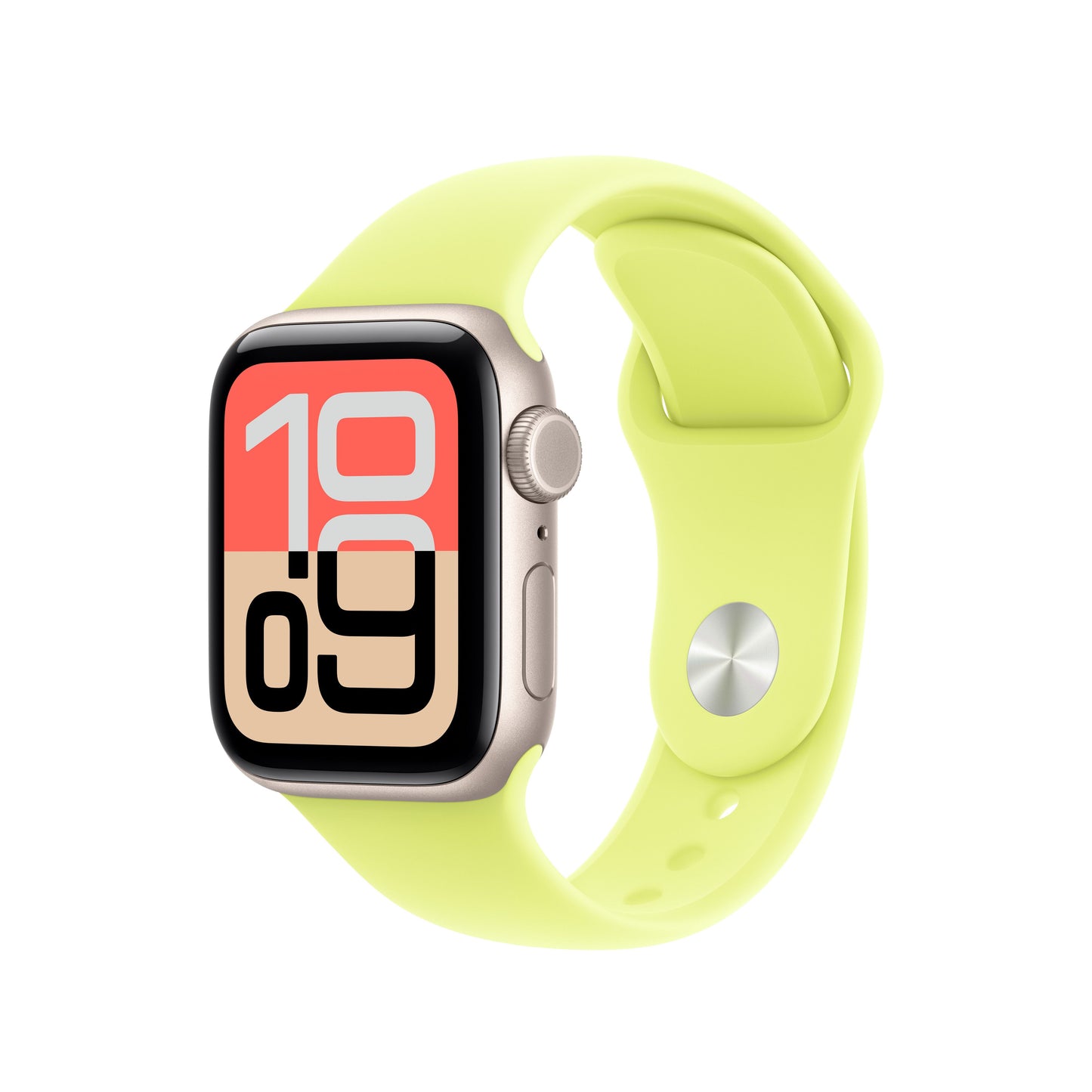 Řemínek pro Apple Watch 38/40/41 mm Apple neonově žlutý sportovní - S/M - istyle.work
