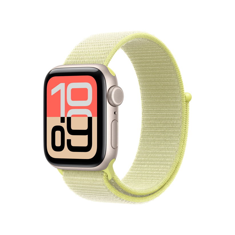 Řemínek pro Apple Watch 38/40/41 mm Apple neonově žlutý provlékací sportovní - istyle.work