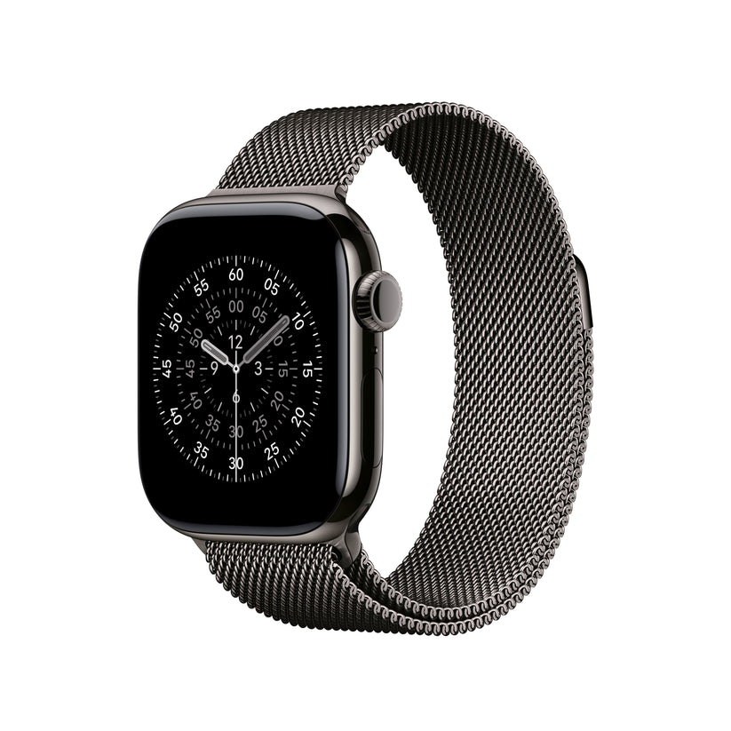 Řemínek pro Apple Watch 38/40/41 mm Apple břidlicově šedý milánský tah - istyle.work