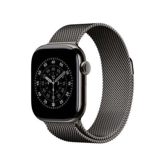 Řemínek pro Apple Watch 38/40/41 mm Apple břidlicově šedý milánský tah - istyle.work