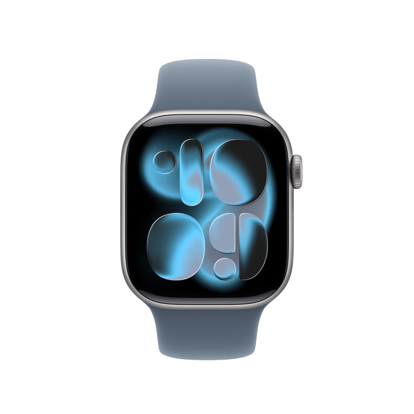 Řemínek pro Apple Watch 38/40/41/42 mm Apple ocelově modrý sportovní - S/M - istyle.work