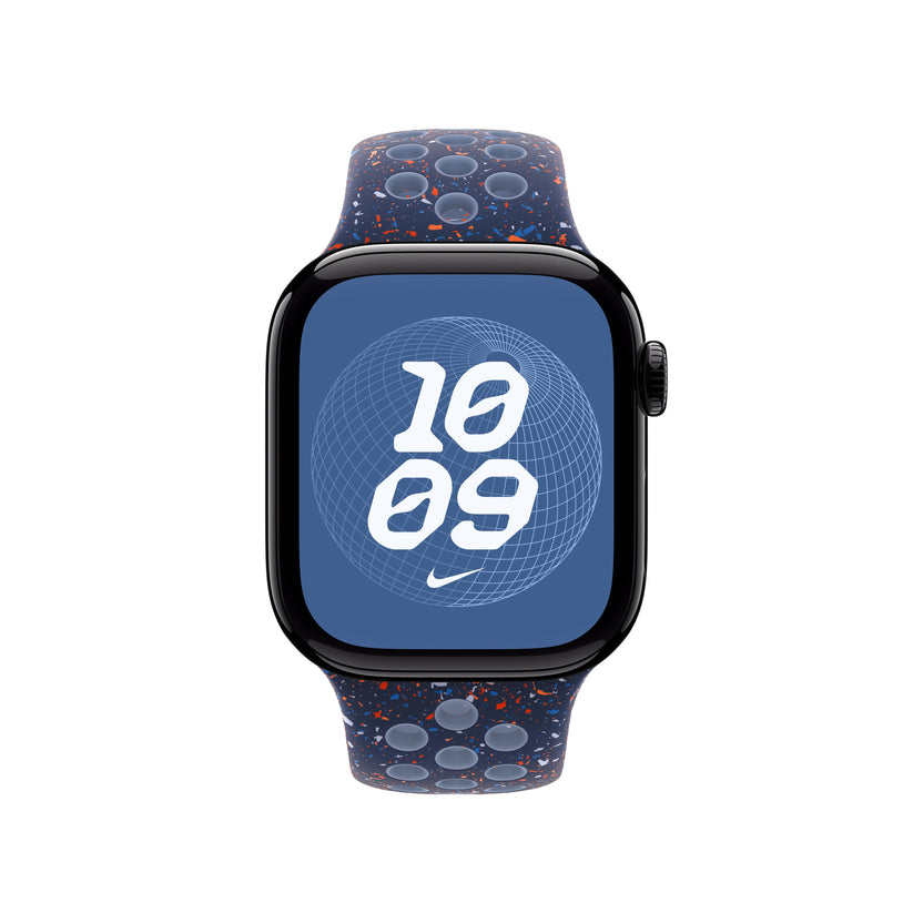 Řemínek pro Apple Watch 38/40/41/42 mm Apple Blue Ribbon sportovní Nike - S/M - istyle.work