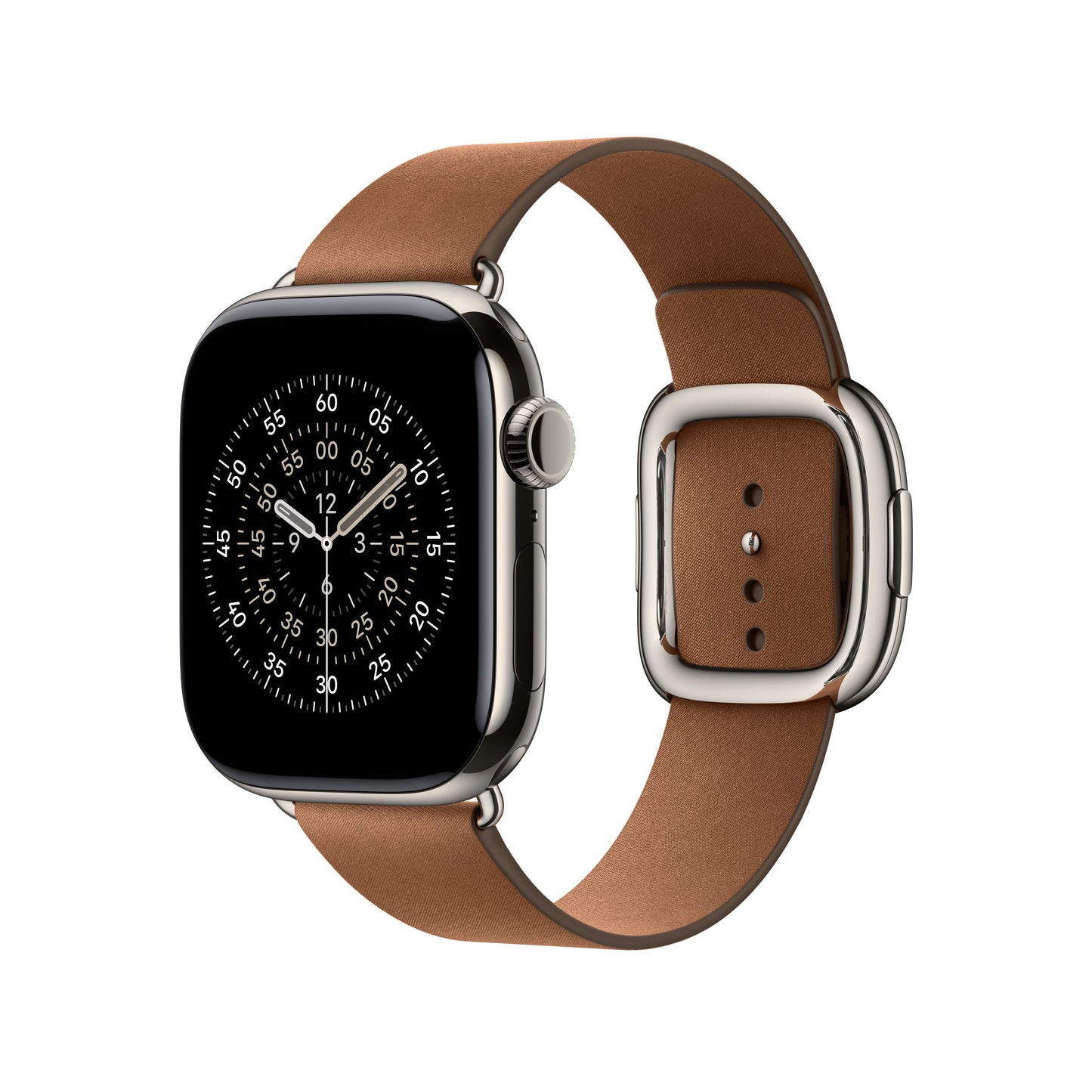Řemínek pro Apple Watch 38/40/41/42 mm Apple karamelový s moderní přezkou - velký - istyle.work