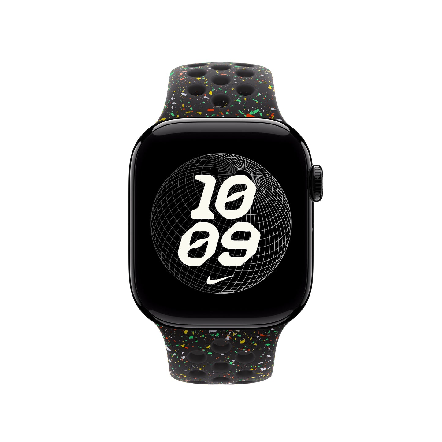 Řemínek pro Apple Watch 38/40/41/42 mm Apple Midnight Black sportovní Nike - M/L - istyle.work
