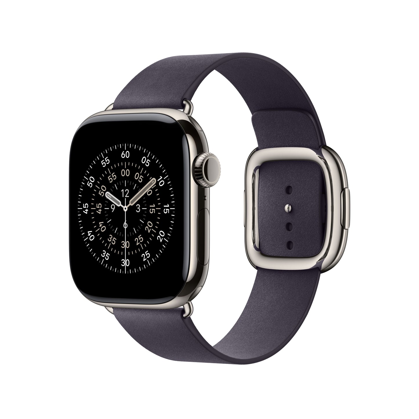 Řemínek pro Apple Watch 38/40/41/42 mm Apple půlnočně fialový s moderní přezkou - střední - istyle.work