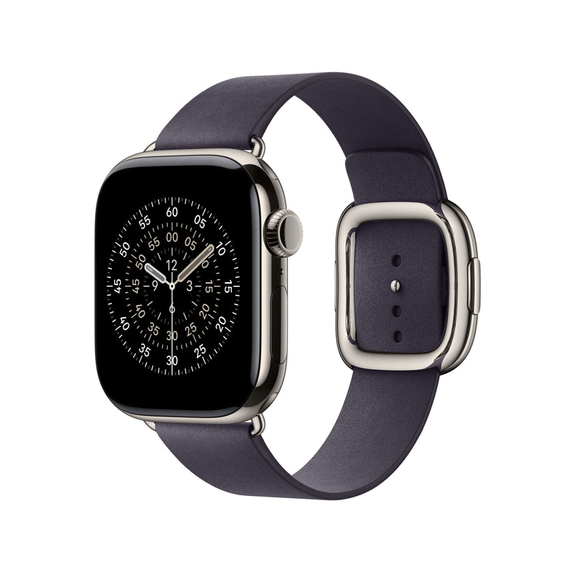 Řemínek pro Apple Watch 38/40/41/42 mm Apple půlnočně fialový s moderní přezkou - malý - istyle.work