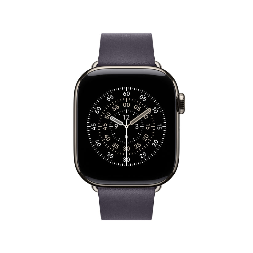 Řemínek pro Apple Watch 38/40/41/42 mm Apple půlnočně fialový s moderní přezkou - malý - istyle.work
