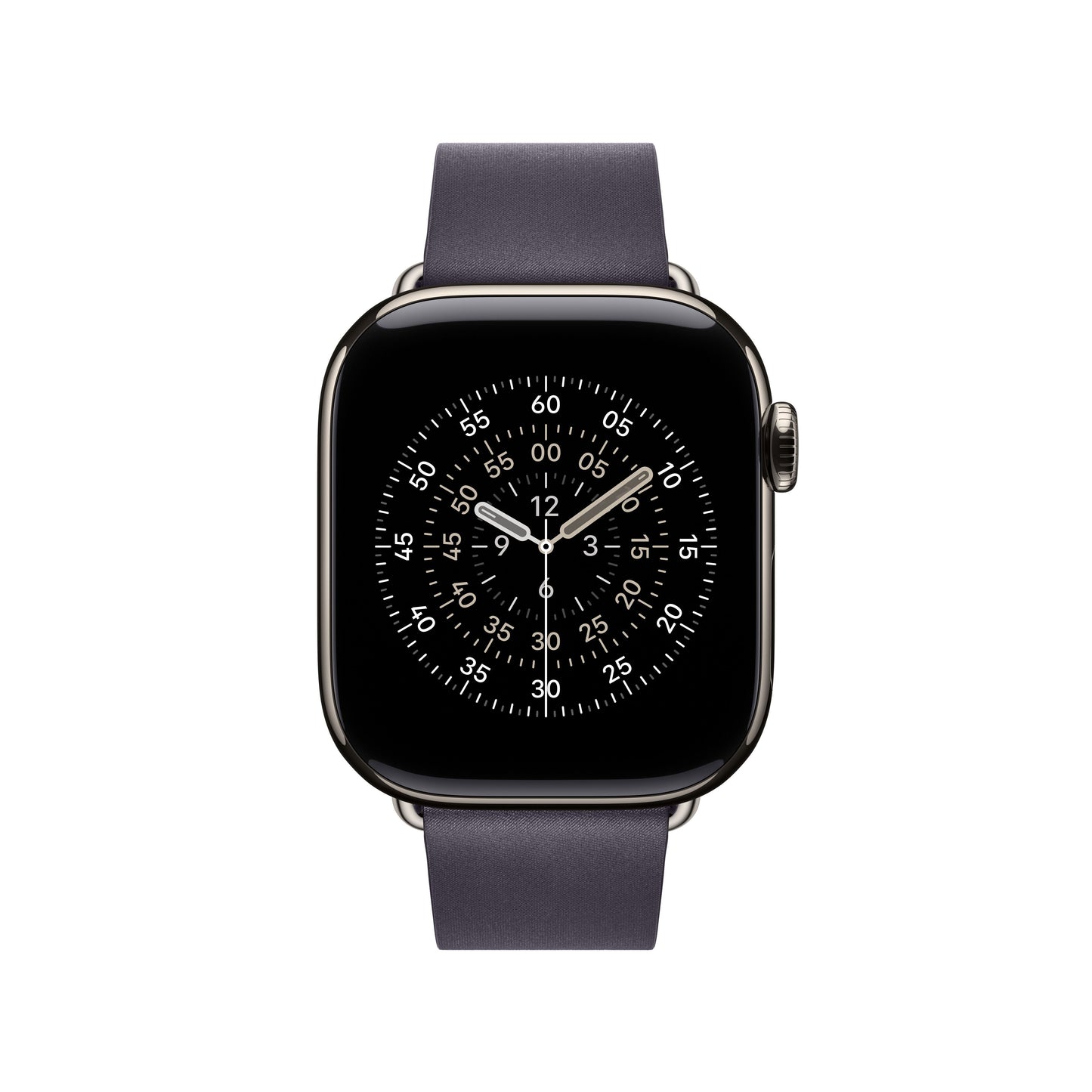 Řemínek pro Apple Watch 38/40/41/42 mm Apple půlnočně fialový s moderní přezkou - velký - istyle.work