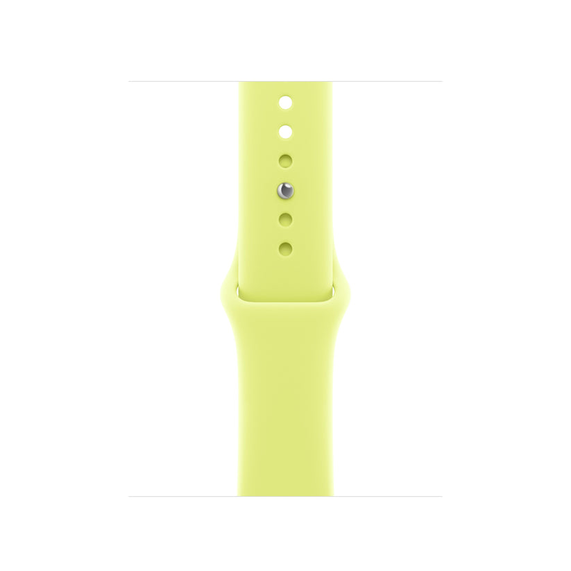 Řemínek pro Apple Watch 38/40/41/42 mm Apple neonově žlutý sportovní - M/L - istyle.work