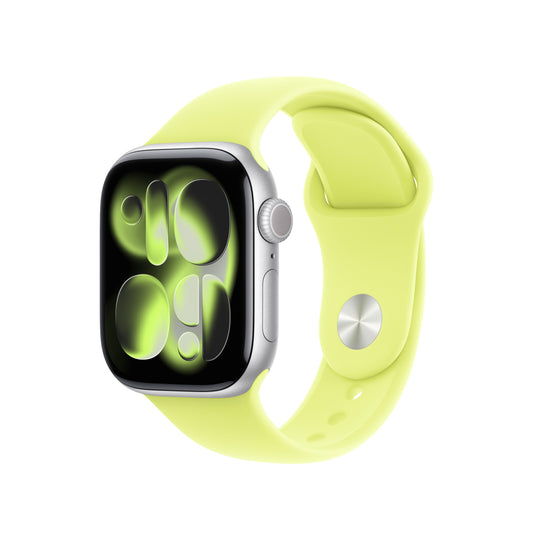 Řemínek pro Apple Watch 38/40/41/42 mm Apple neonově žlutý sportovní - S/M - istyle.work