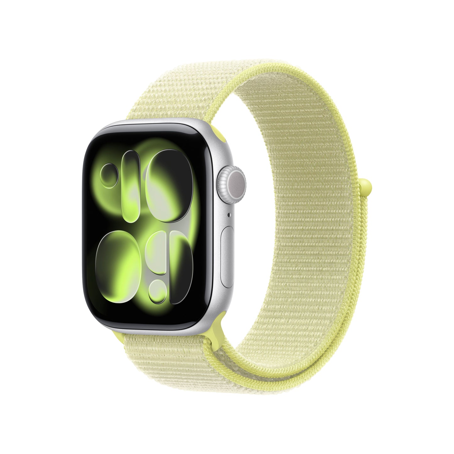 Řemínek pro Apple Watch 38/40/41/42 mm Apple neonově žlutý provlékací sportovní - istyle.work