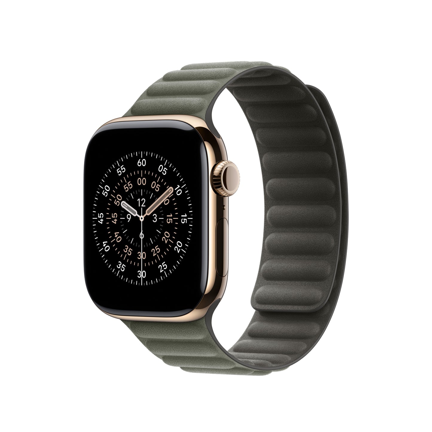 Řemínek pro Apple Watch 38/40/41/42 mm Apple šalvějově šedý magnetický tah - M/L - istyle.work