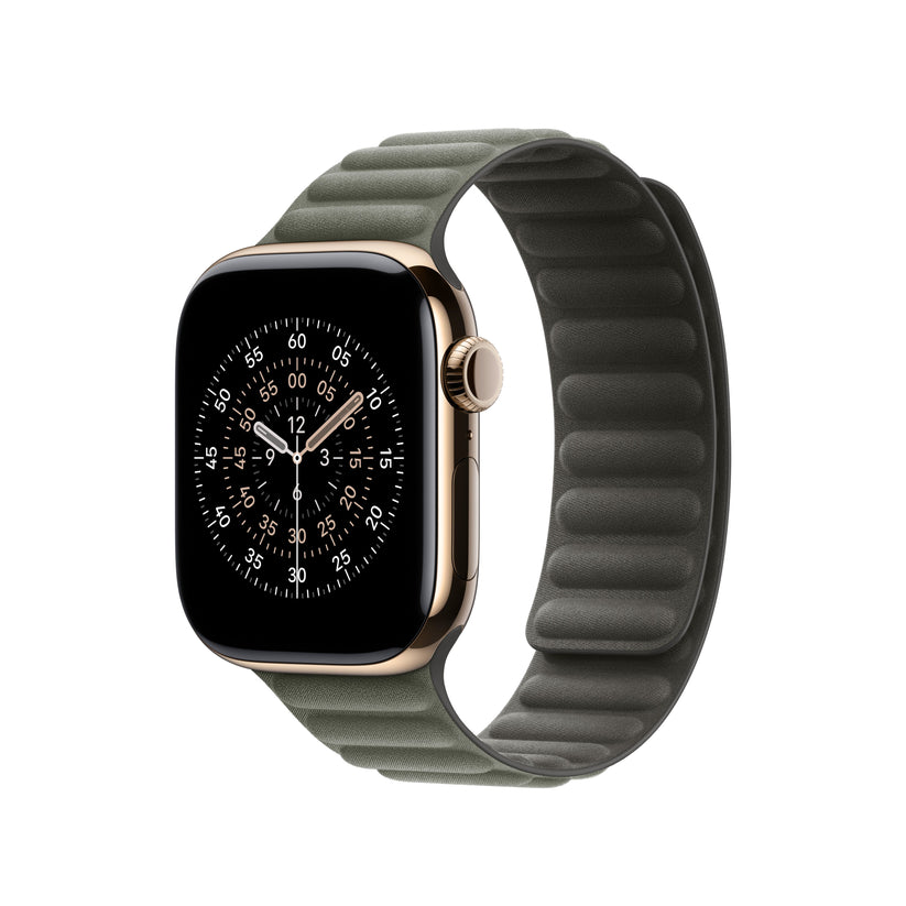 Řemínek pro Apple Watch 38/40/41/42 mm Apple šalvějově šedý magnetický tah - S/M - istyle.work