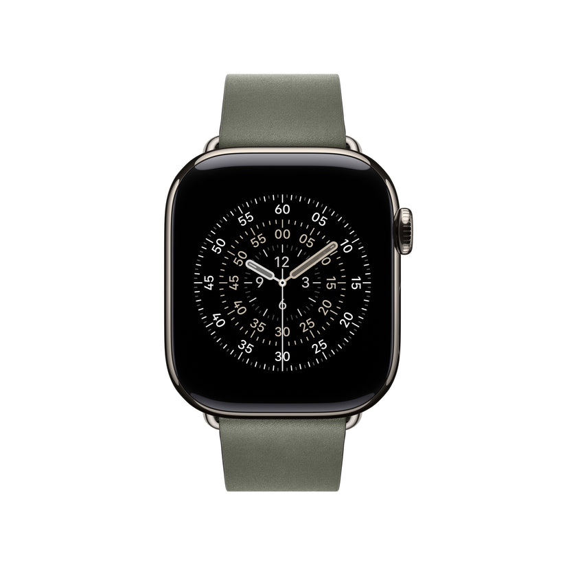 Řemínek pro Apple Watch 38/40/41/42 mm Apple šalvějově šedý s moderní přezkou - malý - istyle.work