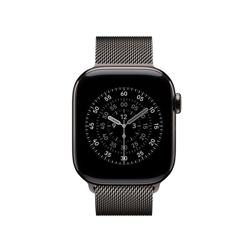 Řemínek pro Apple Watch 38/40/41/42 mm Apple břidlicově šedý milánský tah - istyle.work