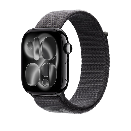 Řemínek pro Apple Watch 44/45/46/49 mm Apple tmavě šedý provlékací sportovní - istyle.work