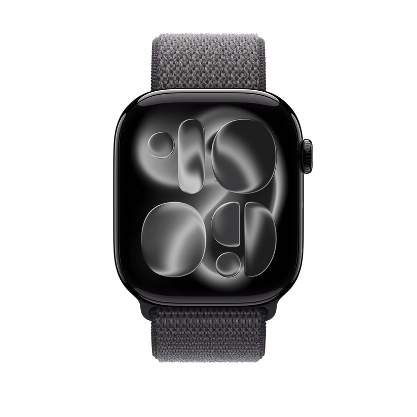 Řemínek pro Apple Watch 44/45/46/49 mm Apple tmavě šedý provlékací sportovní - istyle.work