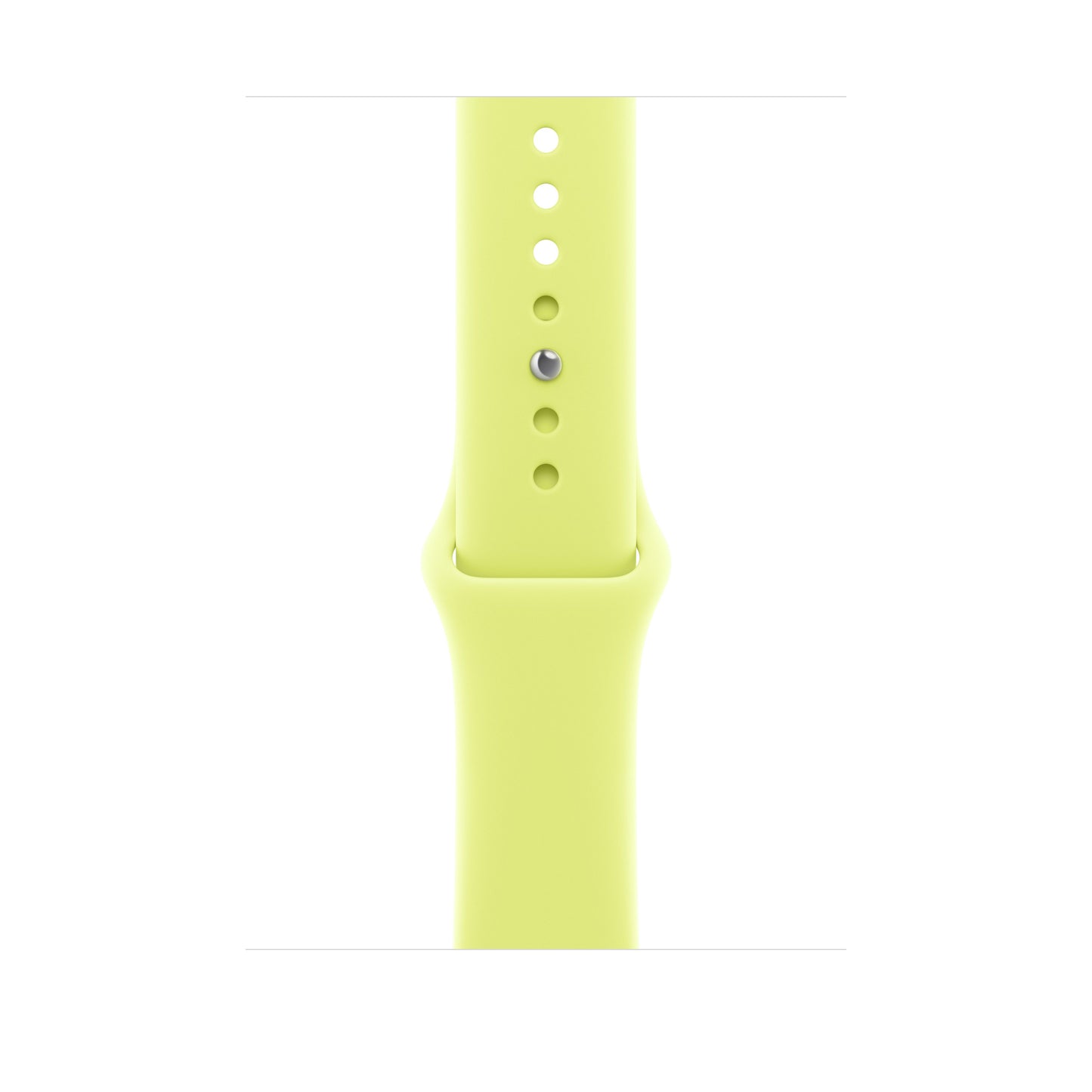 Řemínek pro Apple Watch 44/45/46/49 mm Apple neonově žlutý sportovní - M/L - istyle.work