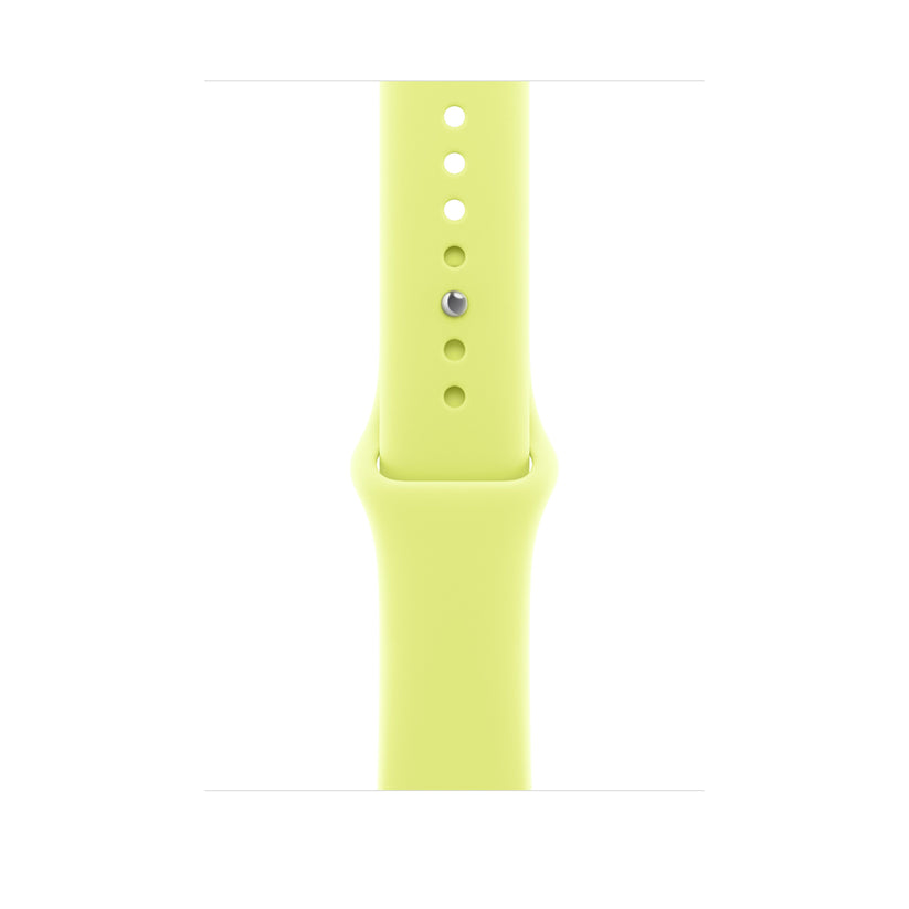 Řemínek pro Apple Watch 44/45/46/49 mm Apple neonově žlutý sportovní - M/L - istyle.work