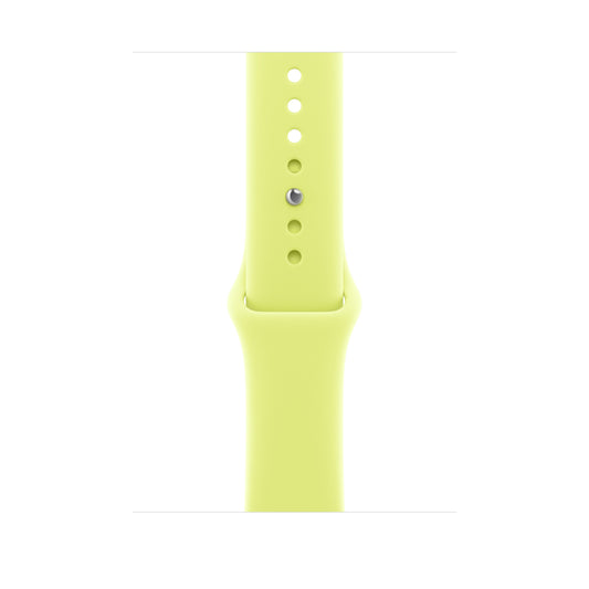 Řemínek pro Apple Watch 44/45/46/49 mm Apple neonově žlutý sportovní - M/L - istyle.work
