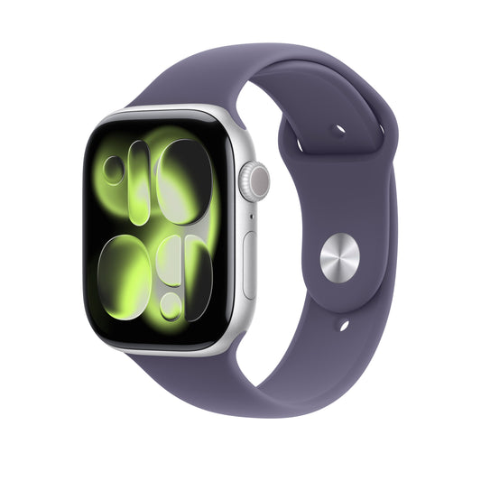 Řemínek pro Apple Watch 44/45/46/49 mm Apple mlžně fialový sportovní - S/M - istyle.work