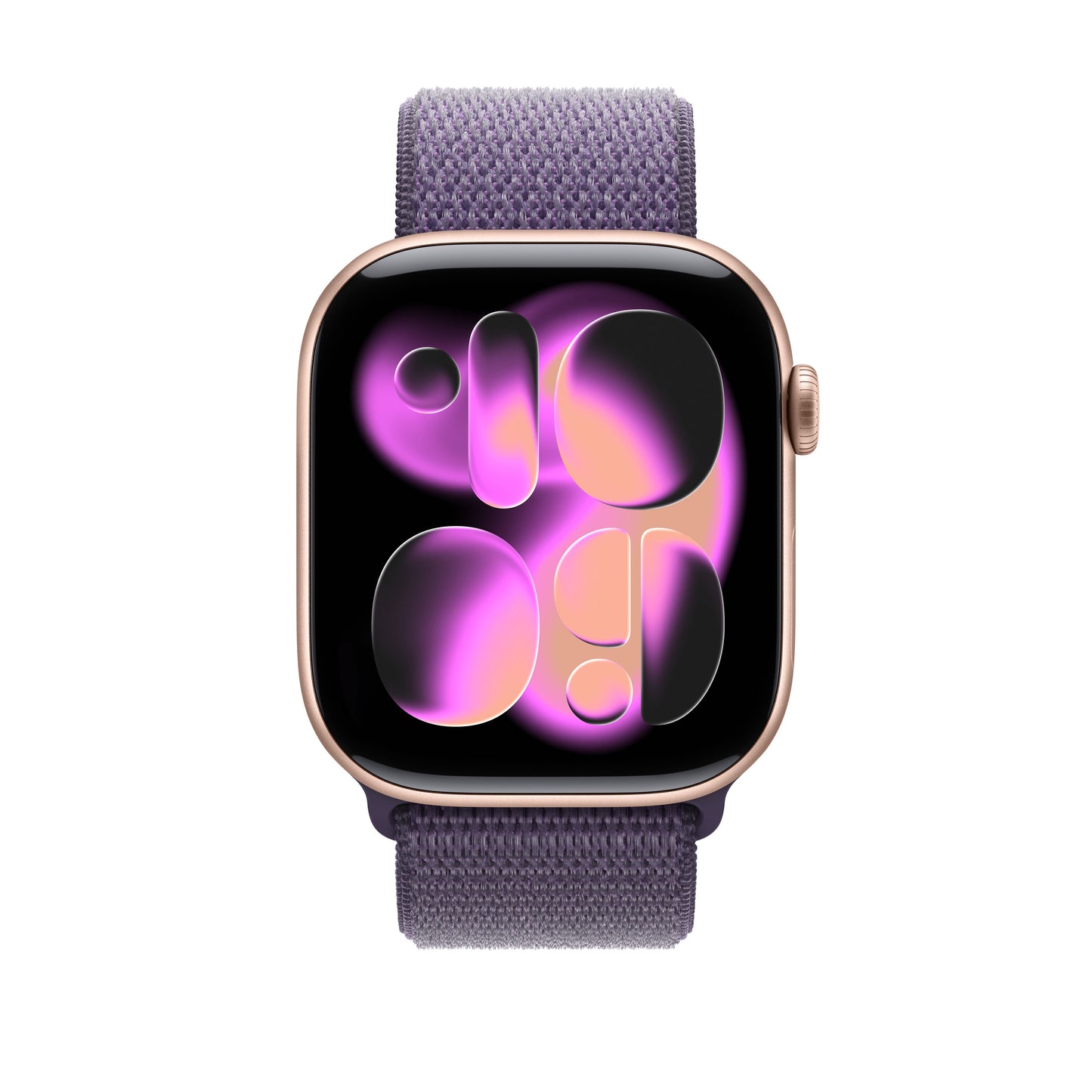 Řemínek pro Apple Watch 44/45/46/49 mm Apple mlžně fialový provlékací sportovní - istyle.work