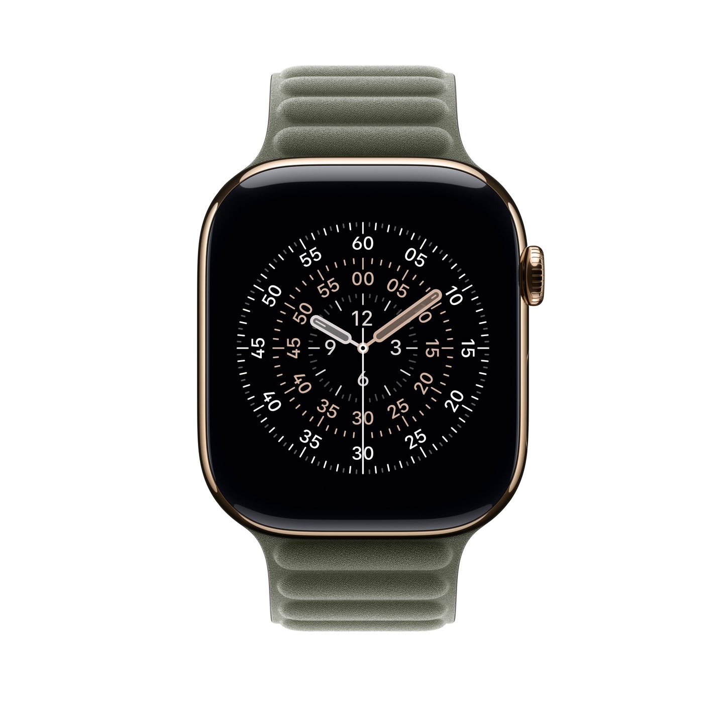 Řemínek pro Apple Watch 44/45/46/49 mm Apple šalvějově šedý magnetický tah - M/L - istyle.work