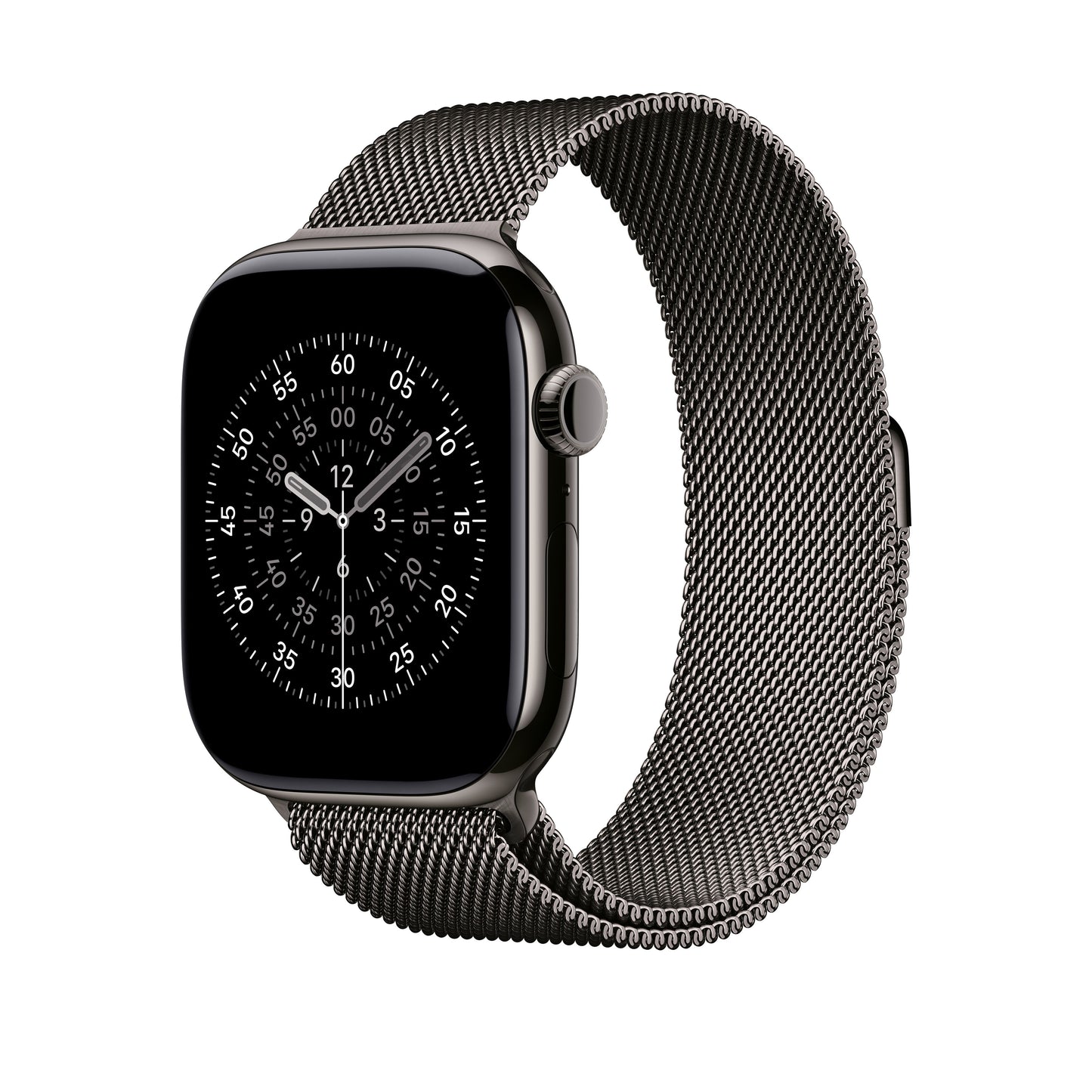 Řemínek pro Apple Watch 44/45/46/49 mm Apple břidlicově šedý milánský tah - M/L - istyle.work