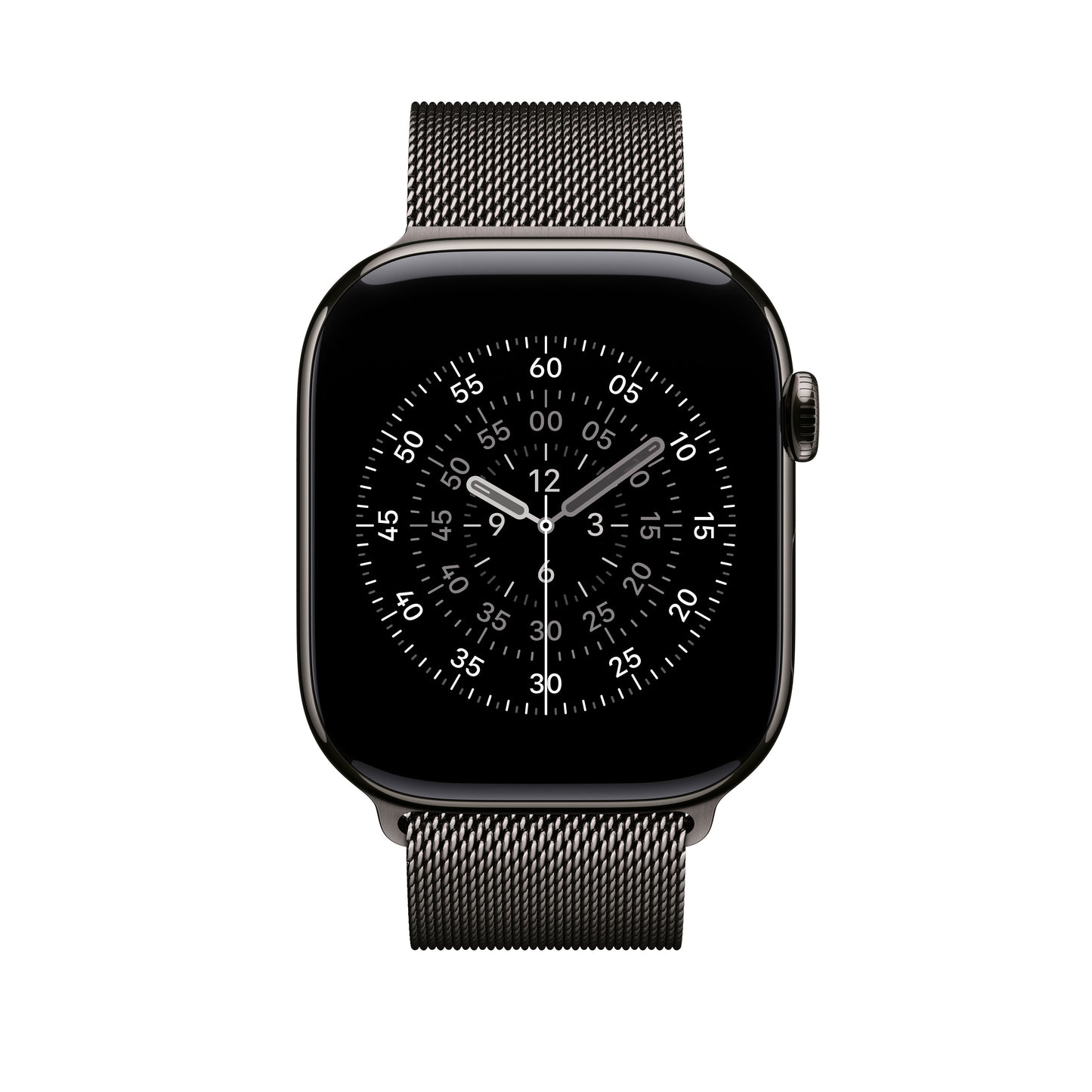 Řemínek pro Apple Watch 44/45/46/49 mm Apple břidlicově šedý milánský tah - S/M - istyle.work