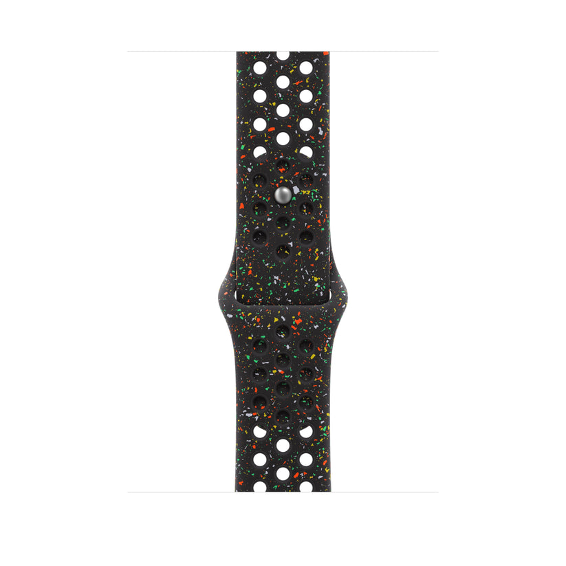 Řemínek pro Apple Watch 44/45/46/49 mm Apple Midnight Black sportovní Nike - M/L - istyle.work