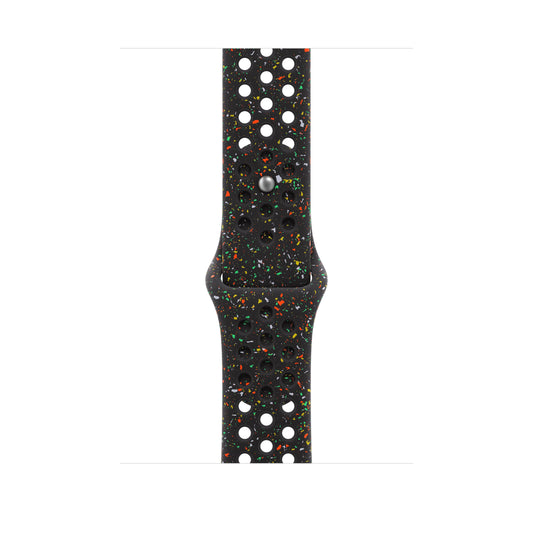 Řemínek pro Apple Watch 44/45/46/49 mm Apple Midnight Black sportovní Nike - M/L - istyle.work