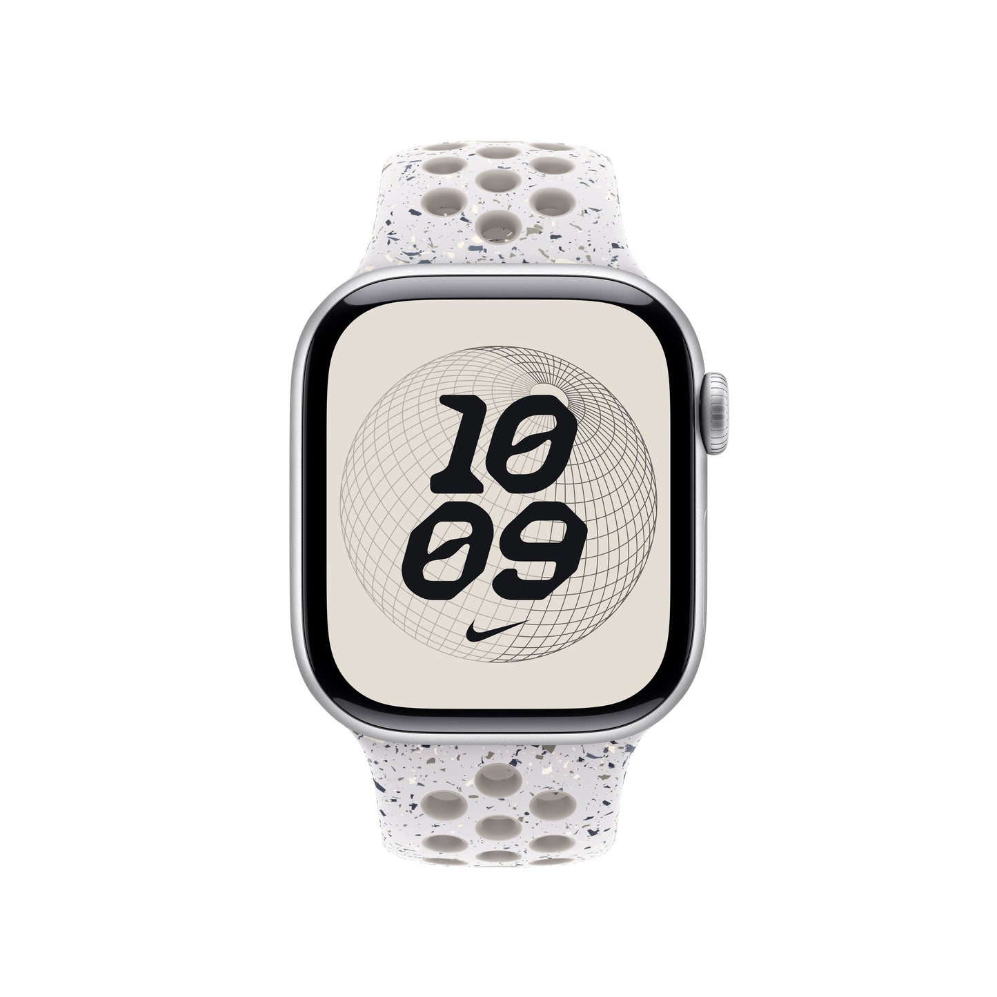 Řemínek pro Apple Watch 38/40/41/42 mm Apple Veiled Grey sportovní Nike - M/L - istyle.work