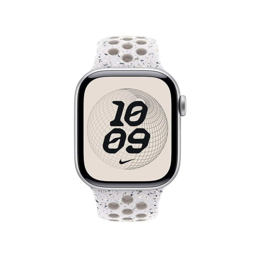 Řemínek pro Apple Watch 38/40/41/42 mm Apple Veiled Grey sportovní Nike - S/M - istyle.work