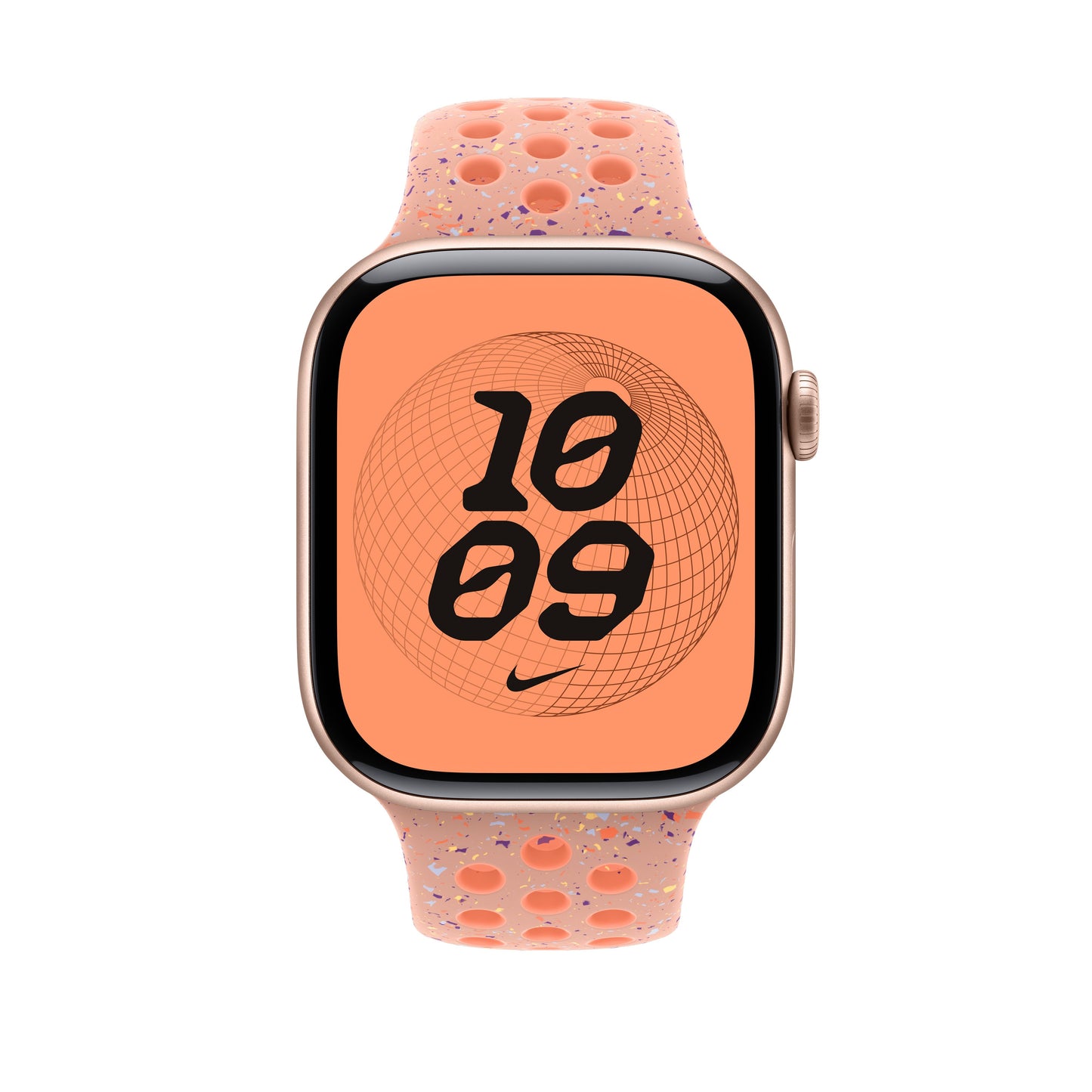 Řemínek pro Apple Watch 44/45/46/49 mm Apple Alpenglow Pink sportovní Nike - M/L - istyle.work
