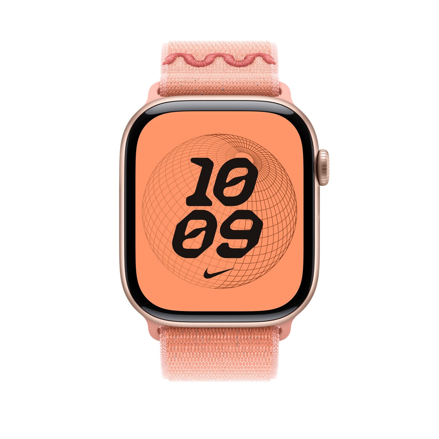 Řemínek pro Apple Watch 44/45/46/49 mm Apple Alpenglow Pink provlékací sportovní Nike - istyle.work