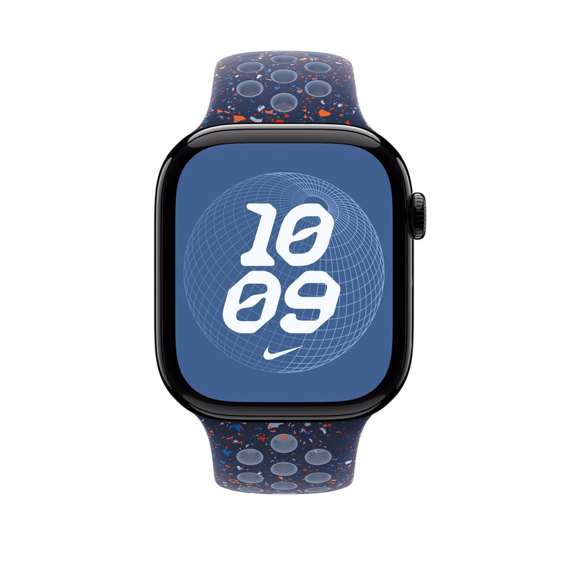 Řemínek pro Apple Watch 44/45/46/49 mm Apple Blue Ribbon sportovní Nike - S/M - istyle.work
