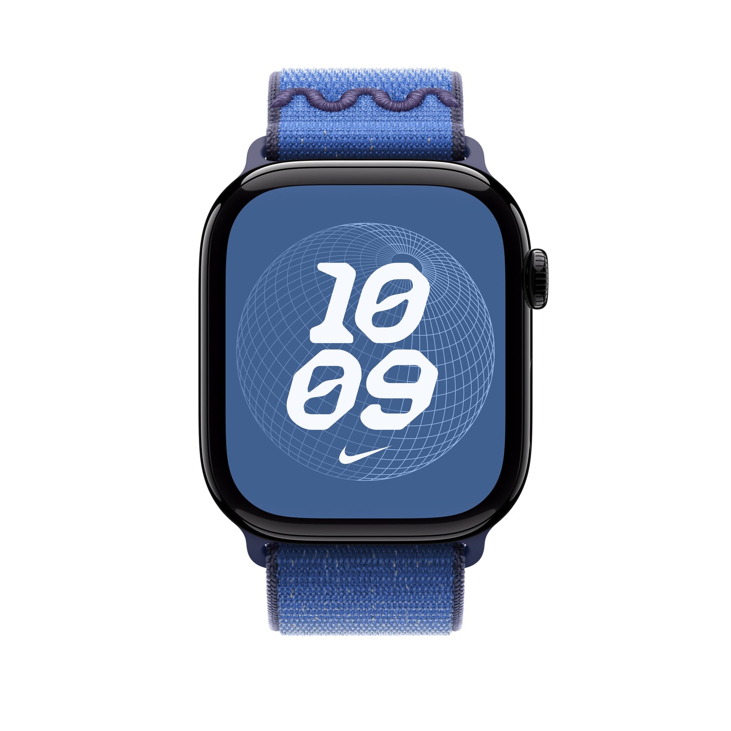 Řemínek pro Apple Watch 44/45/46/49 mm Apple Blue Ribbon provlékací sportovní Nike - istyle.work