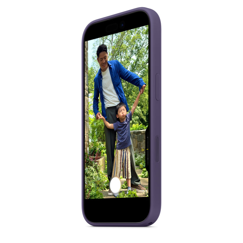 Silikonový kryt na iPhone 17 Apple s MagSafe - mlžně fialový - istyle.work