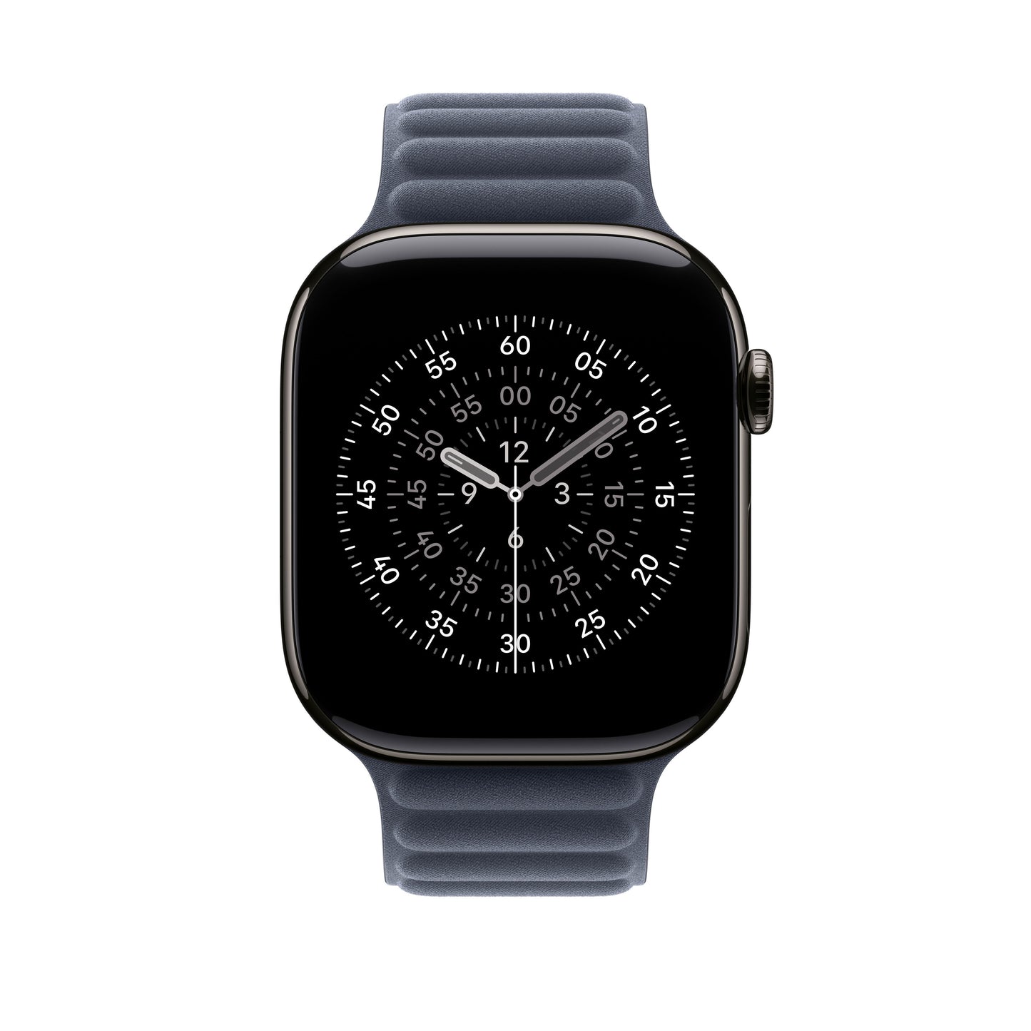 Řemínek pro Apple Watch 44/45/46/49 mm Apple námořnicky modrý magnetický tah - S/M - istyle.work