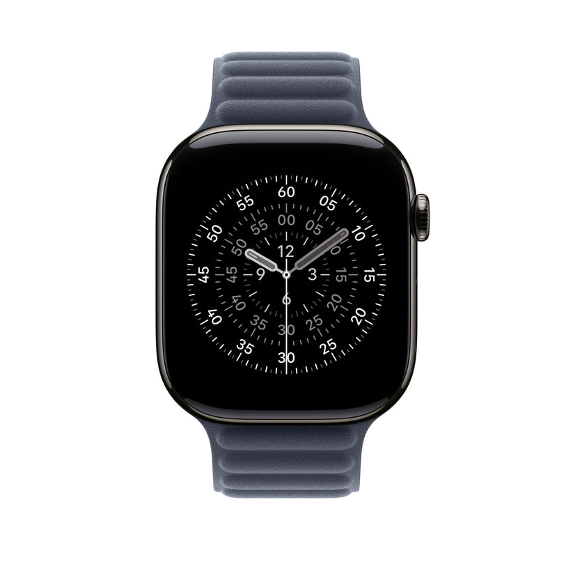 Řemínek pro Apple Watch 44/45/46/49 mm Apple námořnicky modrý magnetický tah - S/M - istyle.work