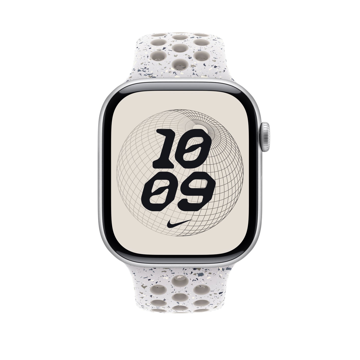 Řemínek pro Apple Watch 44/45/46/49 mm Apple Veiled Grey sportovní Nike - M/L - istyle.work