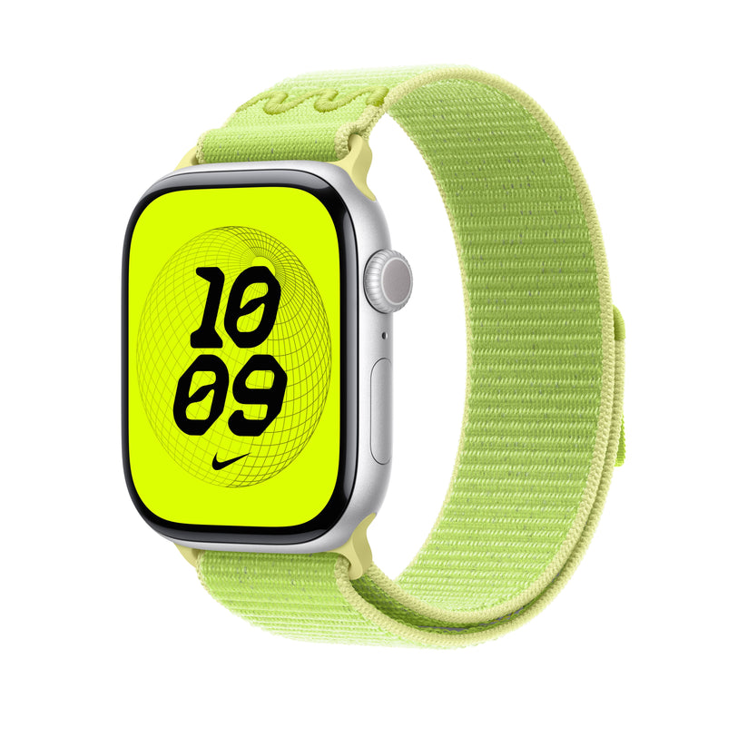 Řemínek pro Apple Watch 44/45/46/49 mm Apple Volt Splash sportovní provlékací Nike - istyle.work