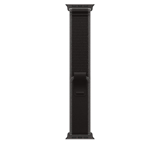 Řemínek pro Apple Watch 44/45/46/49 mm Apple černý/uhlový Trailový tah - S/M - provedení z černého titanu - istyle.work
