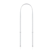 Crossbody popruh Apple - světle šedý - istyle.work