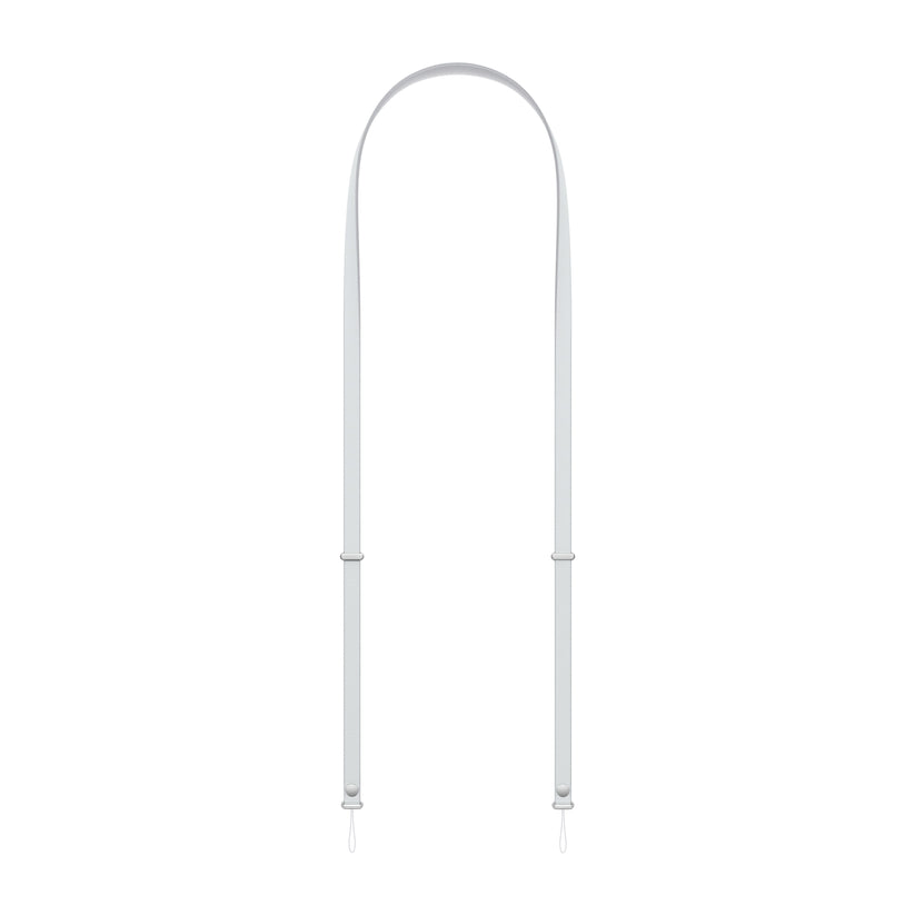 Crossbody popruh Apple - světle šedý - istyle.work