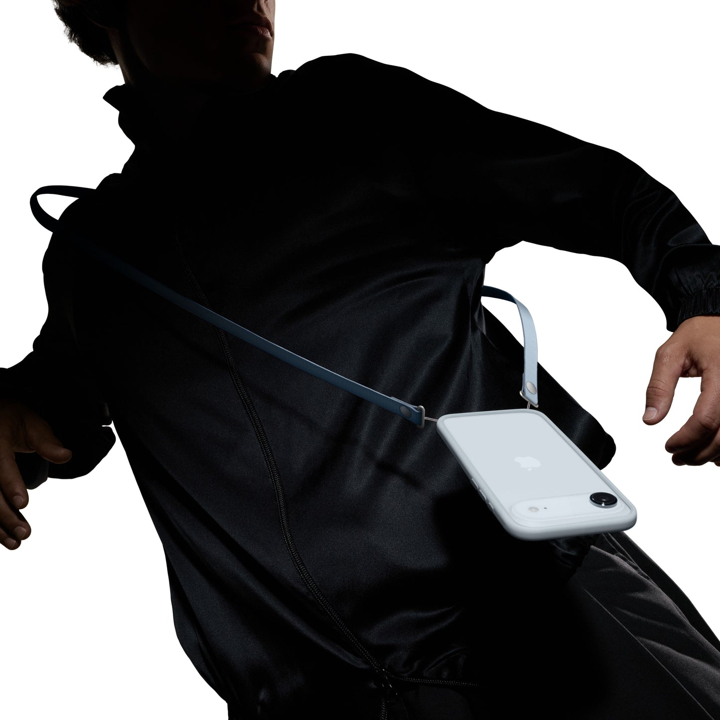 Crossbody popruh Apple - siensky hnědý - istyle.work