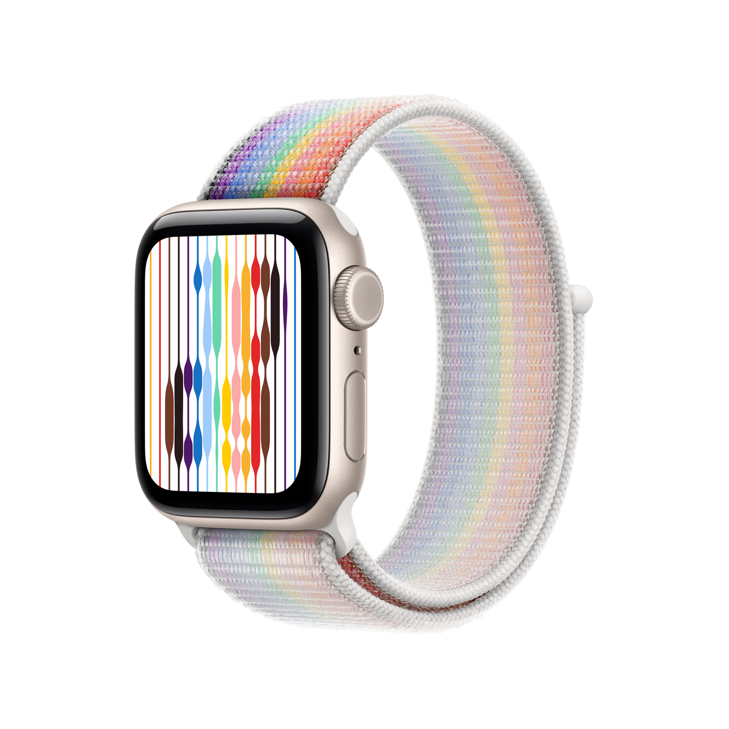 Řemínek pro Apple Watch 44/45/46/49 mm Apple provlékací sportovní Pride Edition - istyle.work