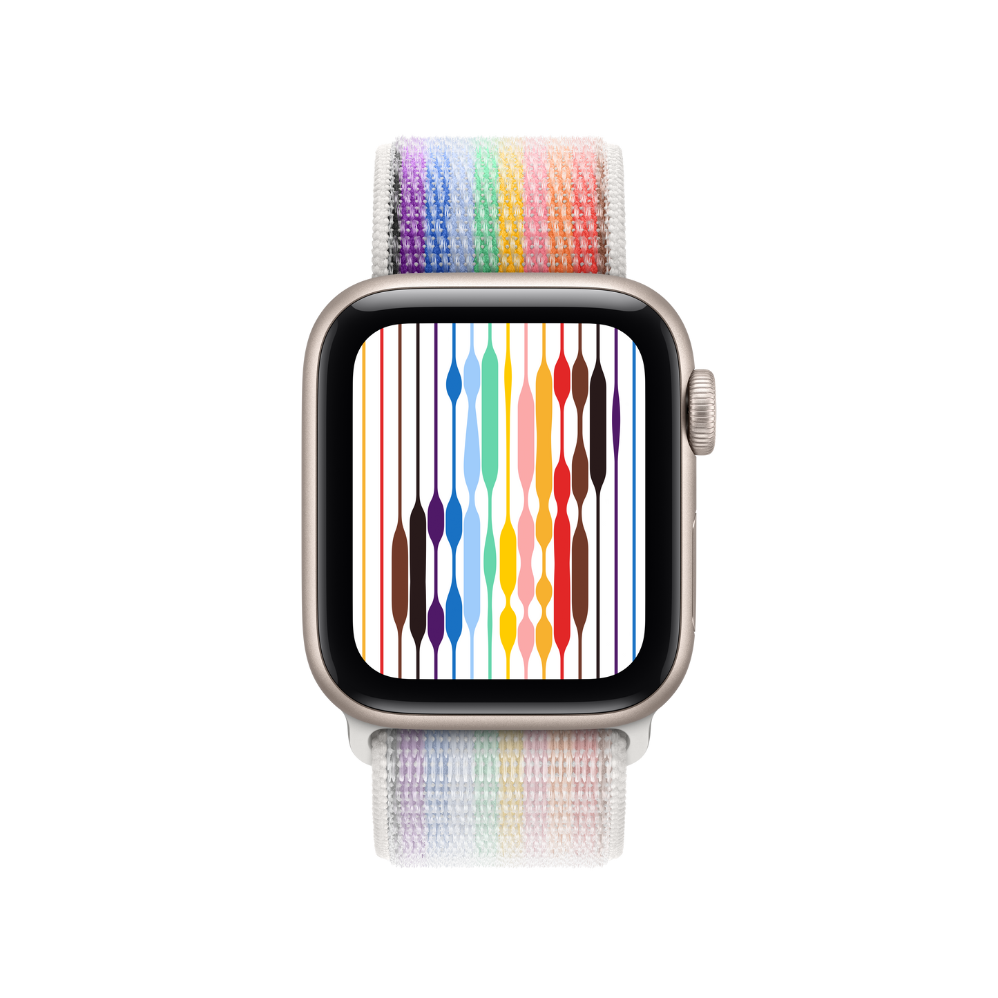Řemínek pro Apple Watch 44/45/46/49 mm Apple provlékací sportovní Pride Edition - istyle.work