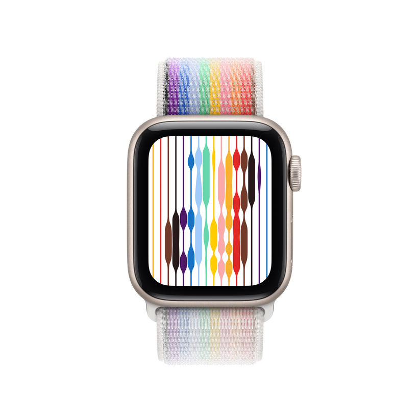 Řemínek pro Apple Watch 38/40/41/42 mm Apple provlékací sportovní Pride Edition - istyle.work